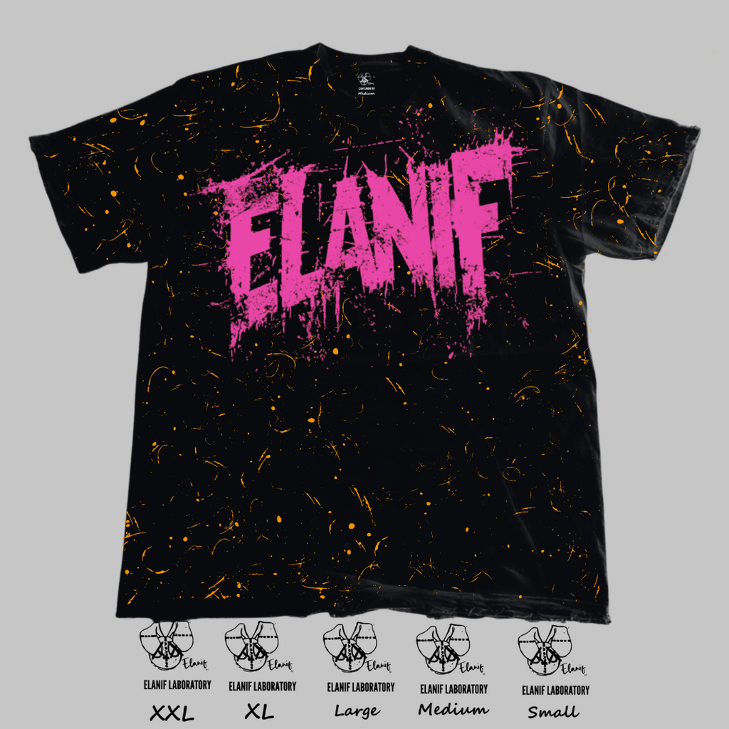 DROP 002.5 — CONCRETE STAINS CLASSIC PINK ORANGE & BLACK