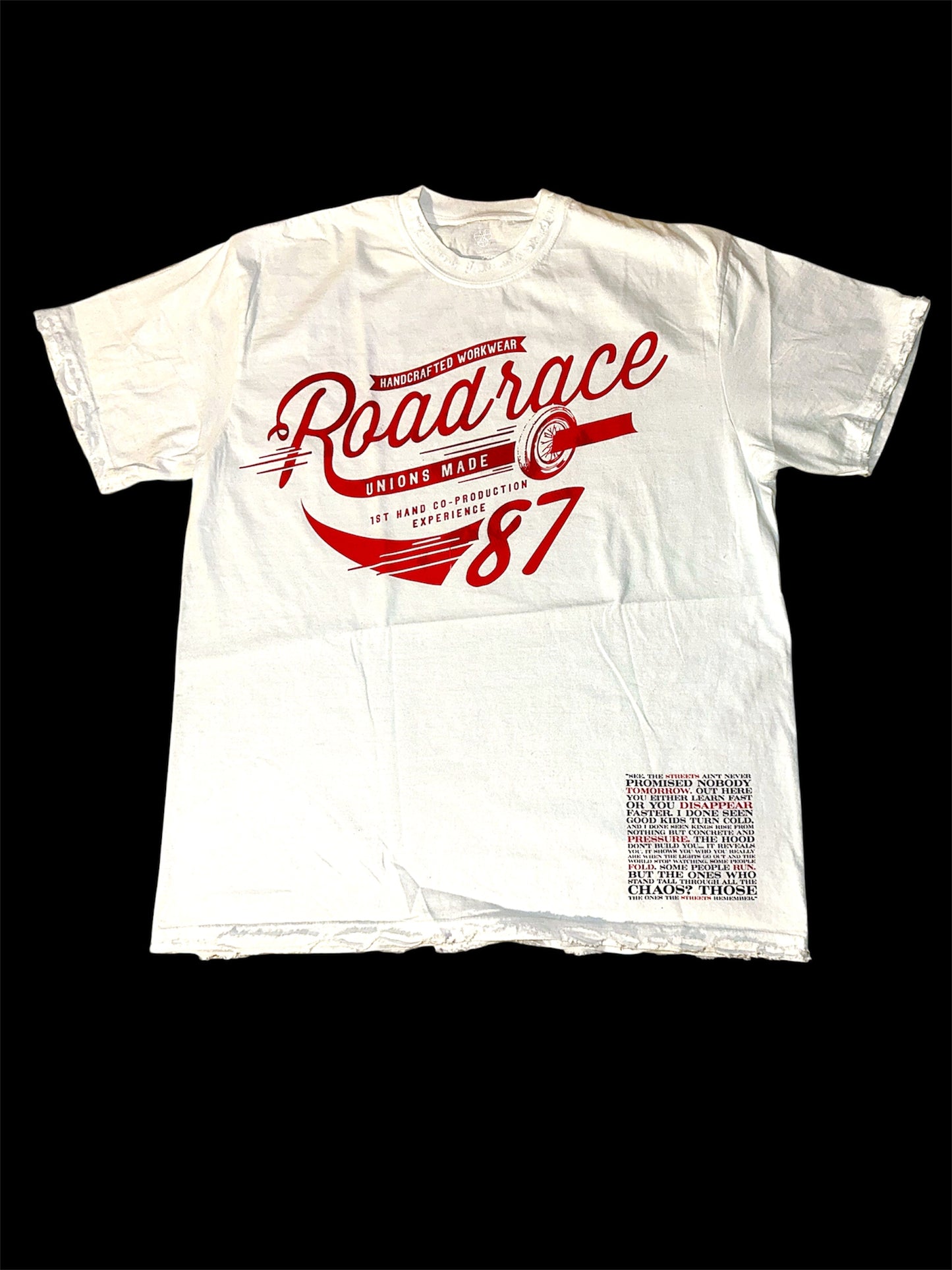 DROP 001 — Roadrace 87 Tee