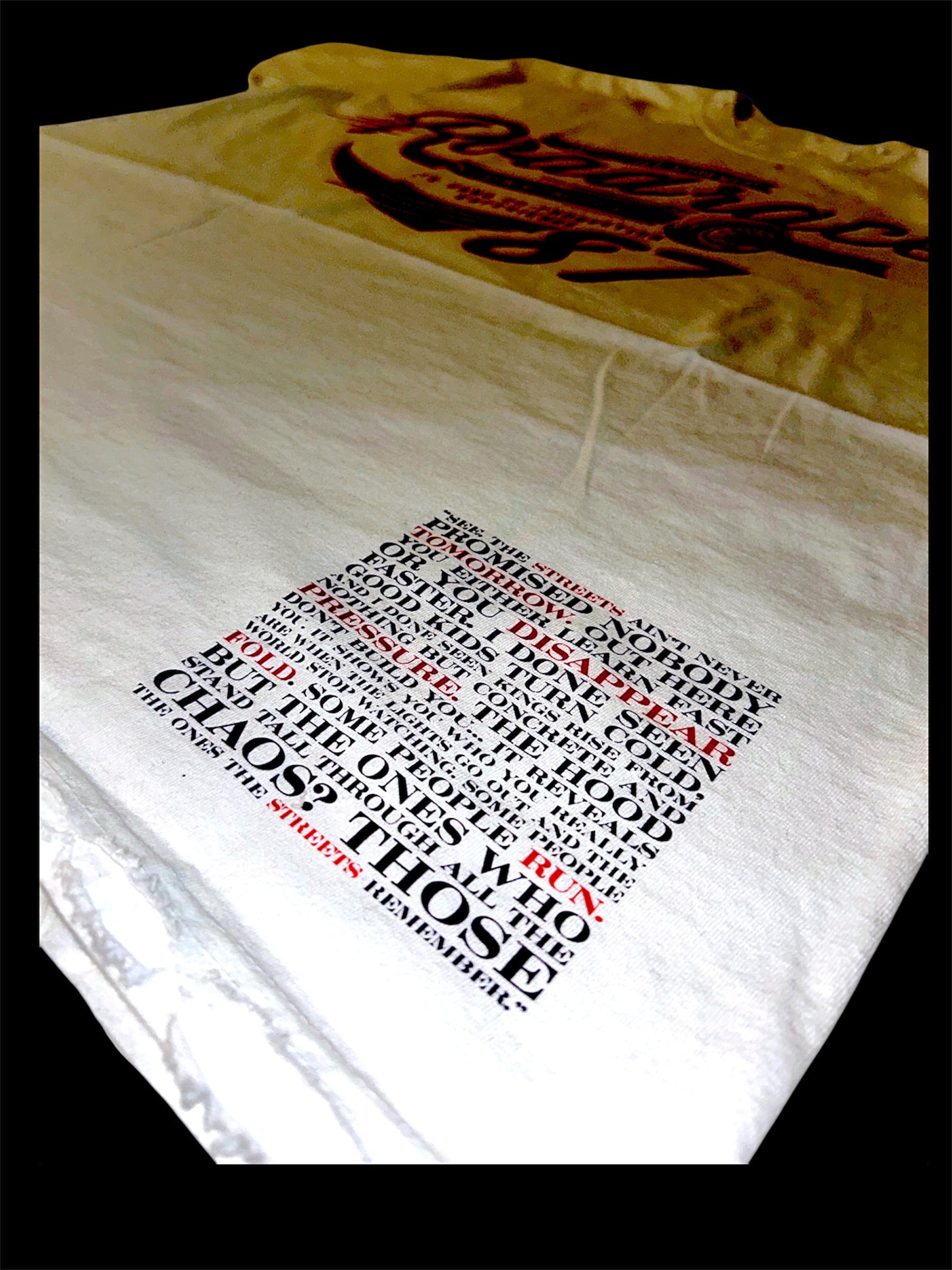 DROP 001 — Roadrace 87 Tee